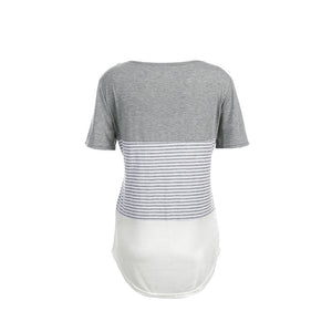 Maternity Clothing: Nursing Top.