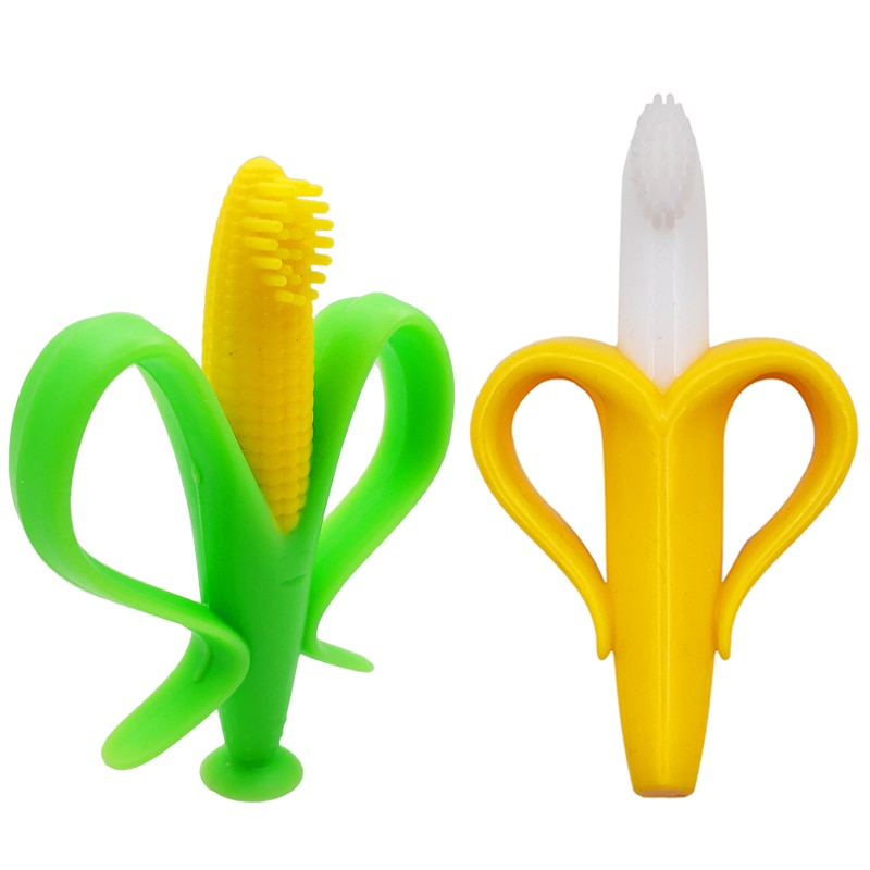 Banana Baby Training Toothbrush and Teether